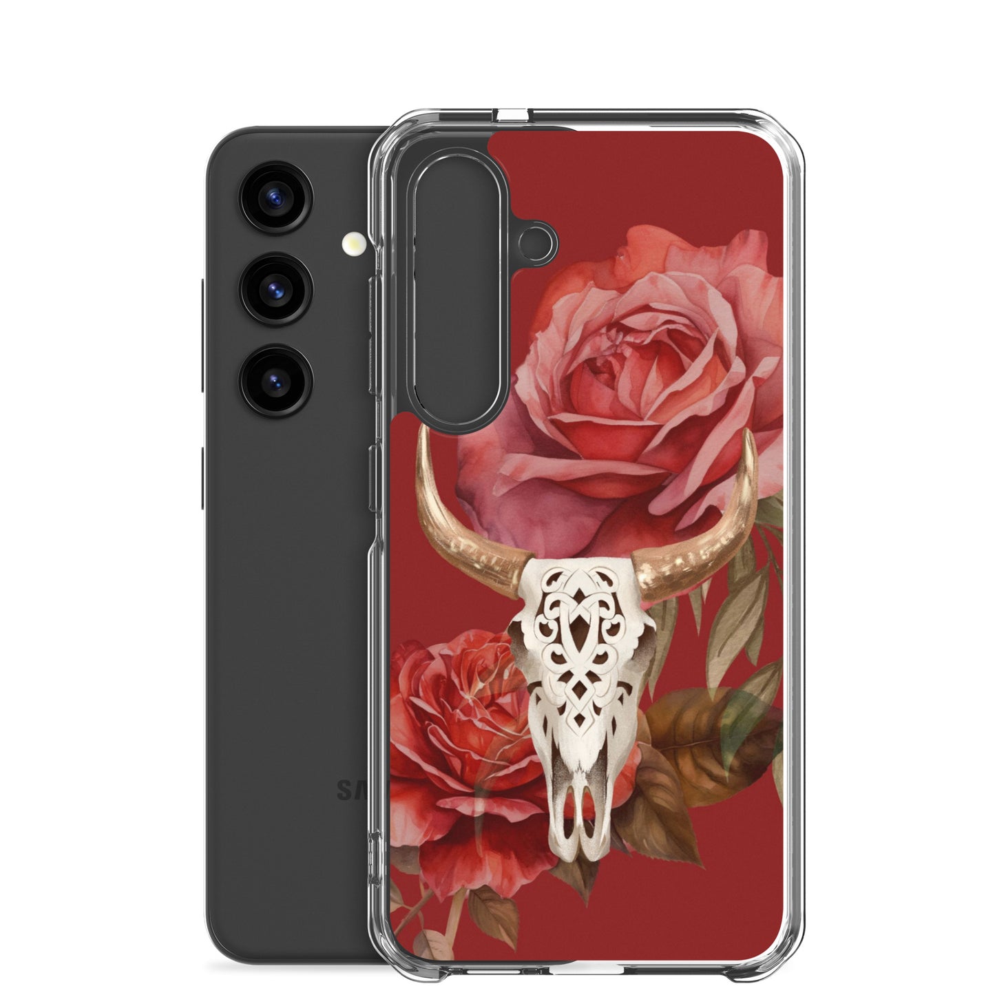 Wildheart Rose Clear Case for Samsung®