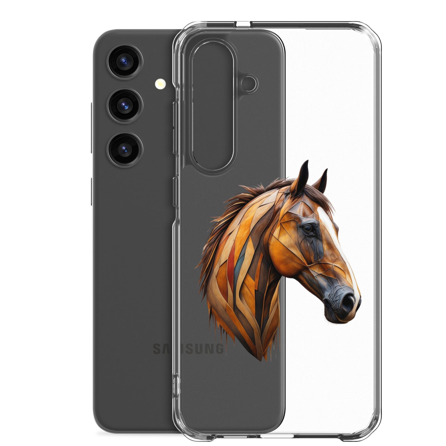 Geometric Horseplay Clear Case for Samsung®