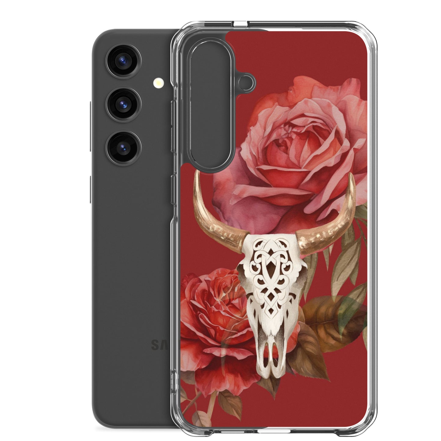 Wildheart Rose Clear Case for Samsung®