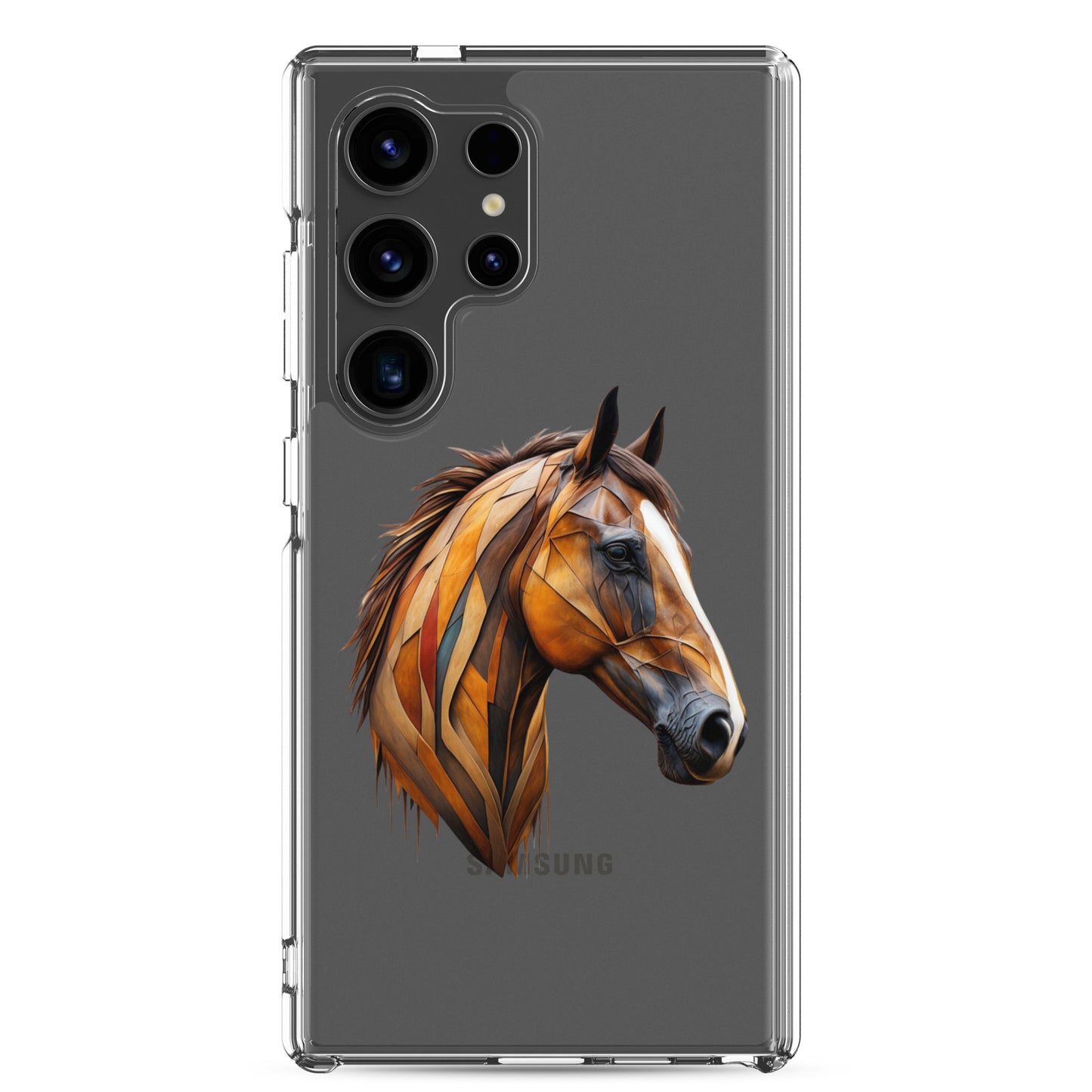 Geometric Horseplay Clear Case for Samsung®