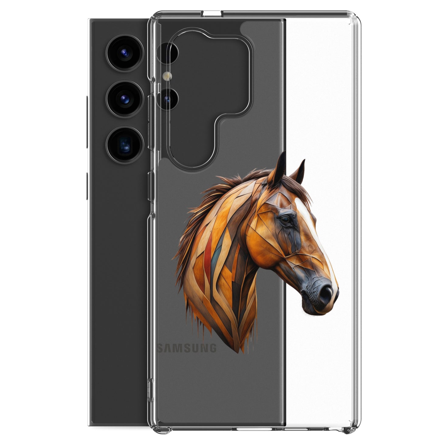 Geometric Horseplay Clear Case for Samsung®