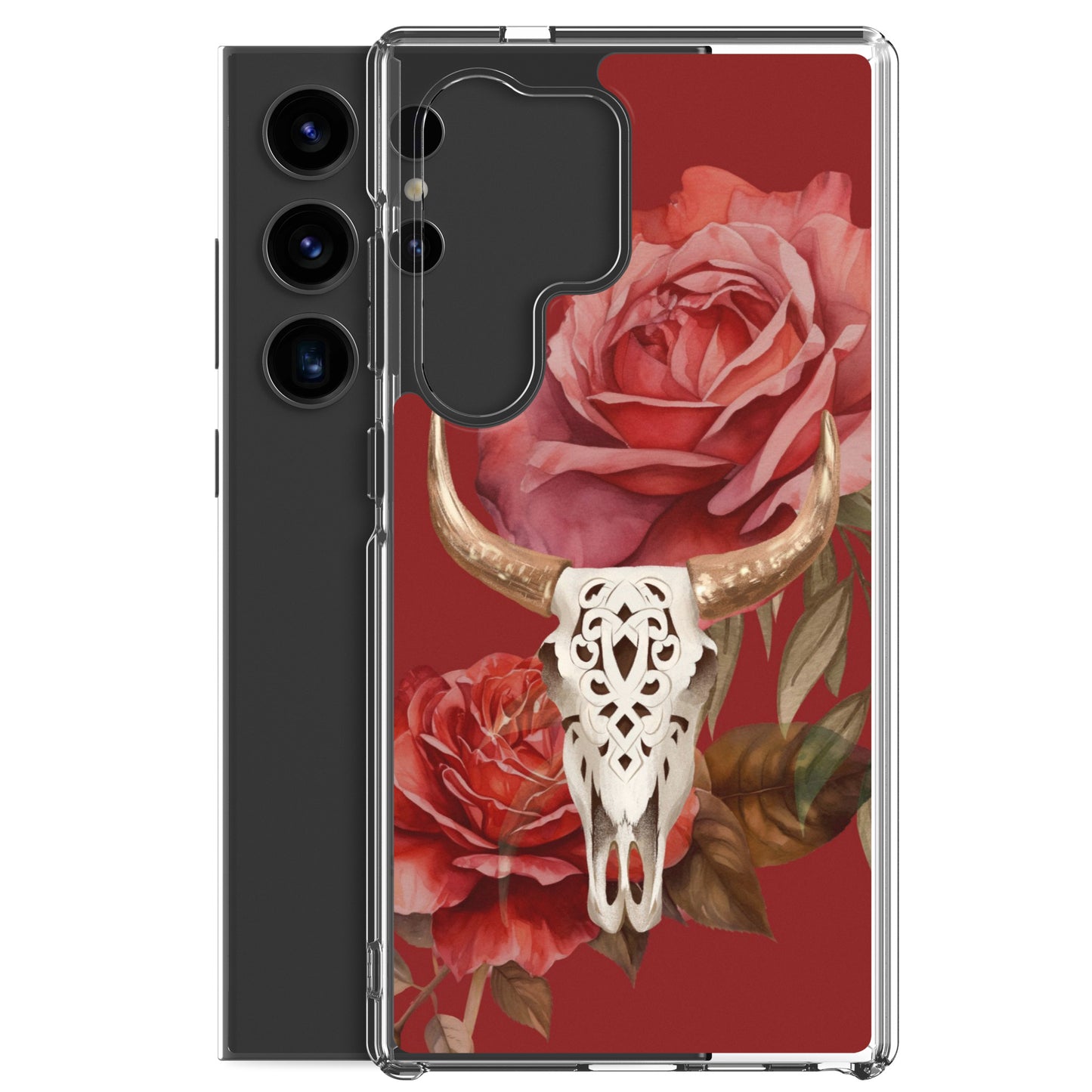Wildheart Rose Clear Case for Samsung®