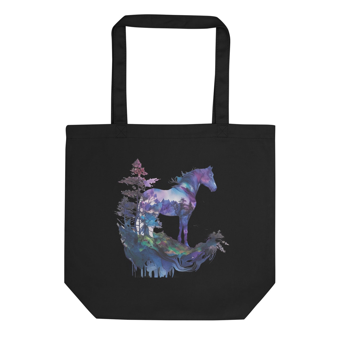 Indigo Mountain Horse Eco Tote Bag