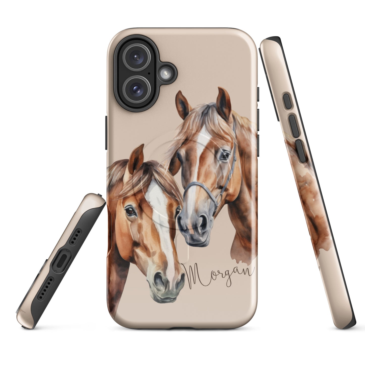 Horse Breeds - Morgan MagSafe® tough case for iPhone®