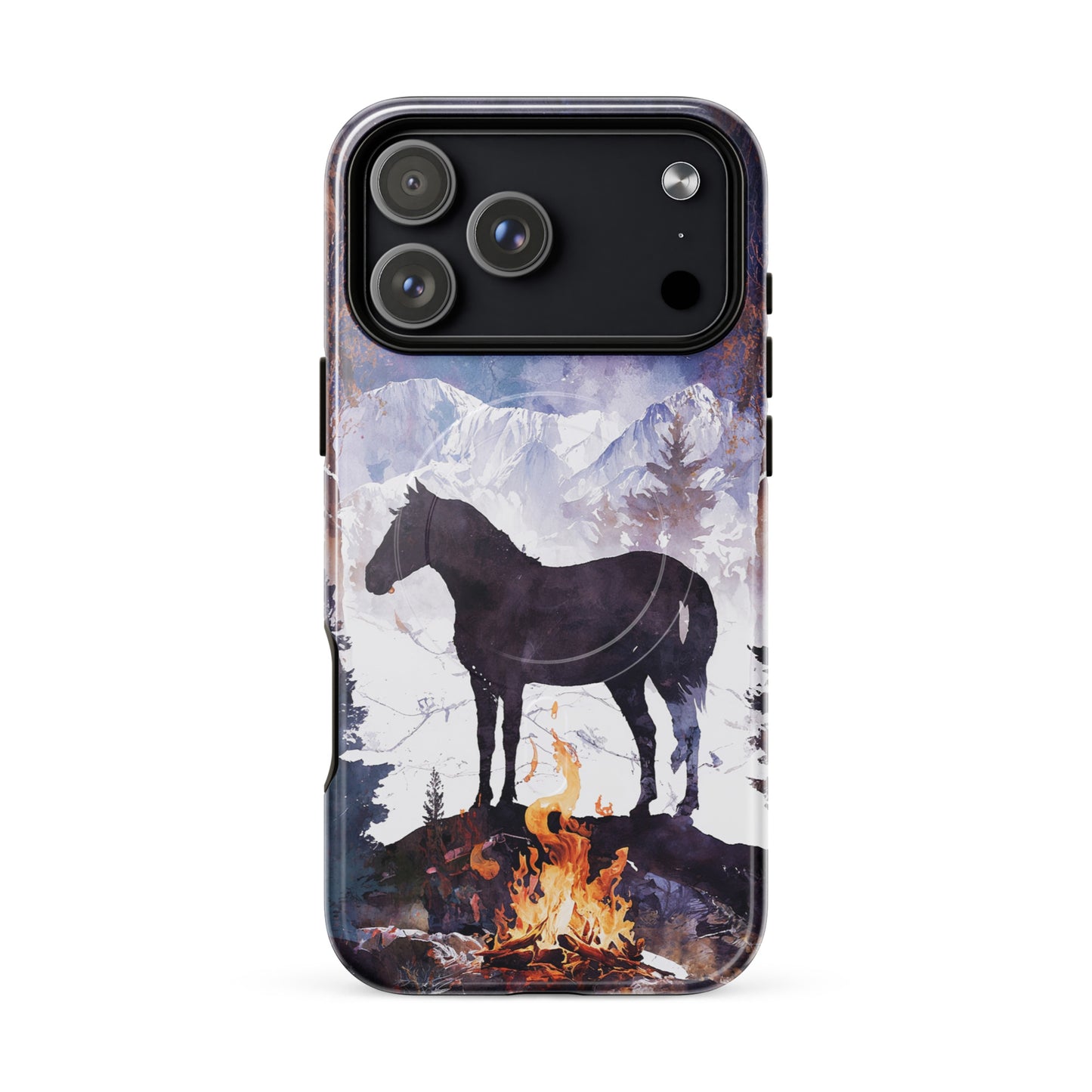 Campfire Spirit MagSafe® tough case for iPhone®