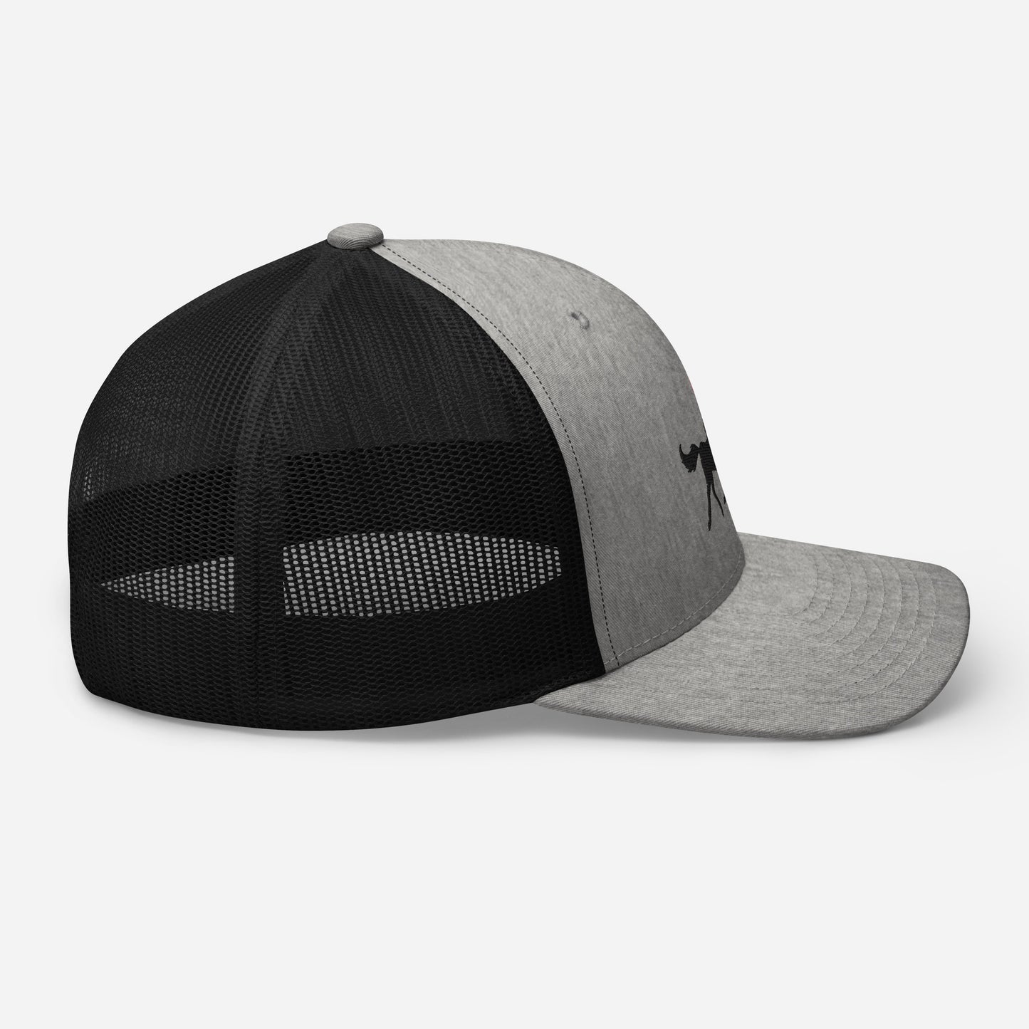 Horse Heart Embroidered Trucker Cap