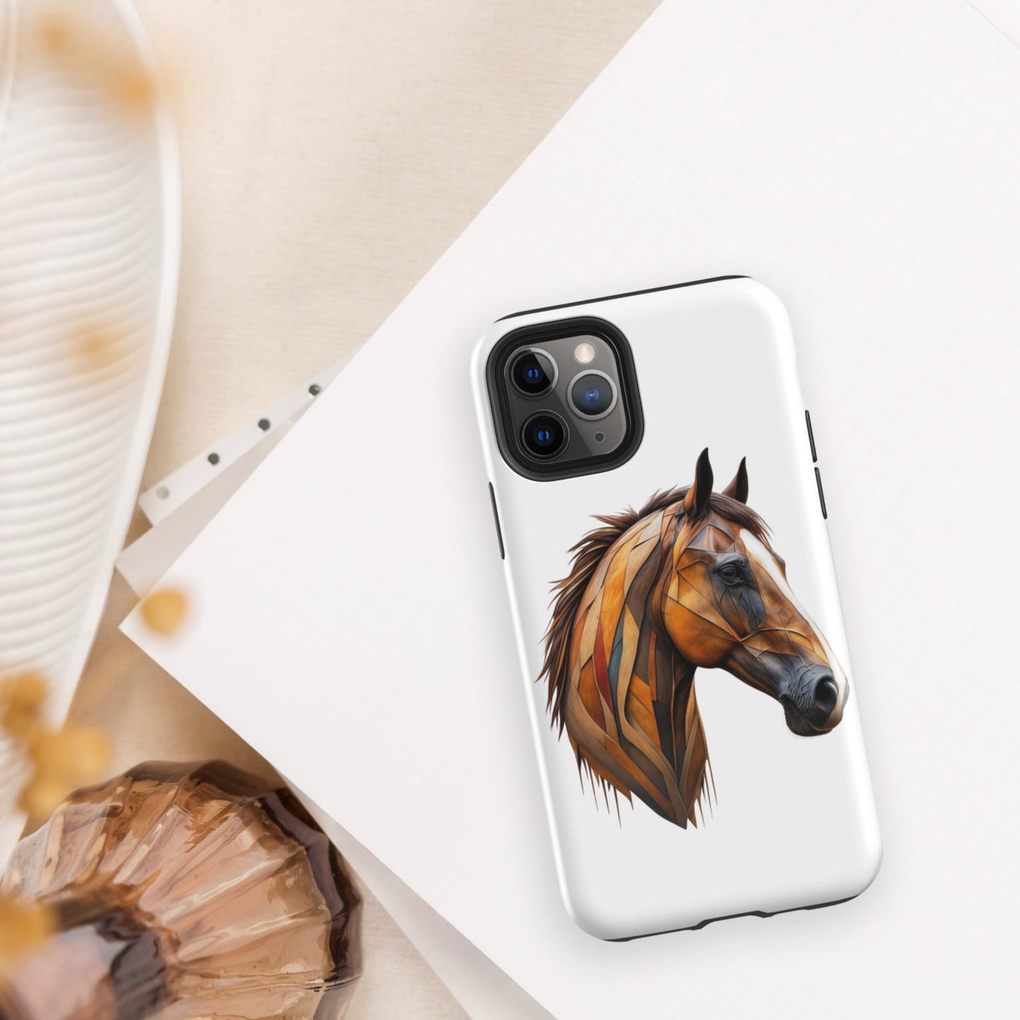 Geometric Horseplay Tough Case for iPhone®