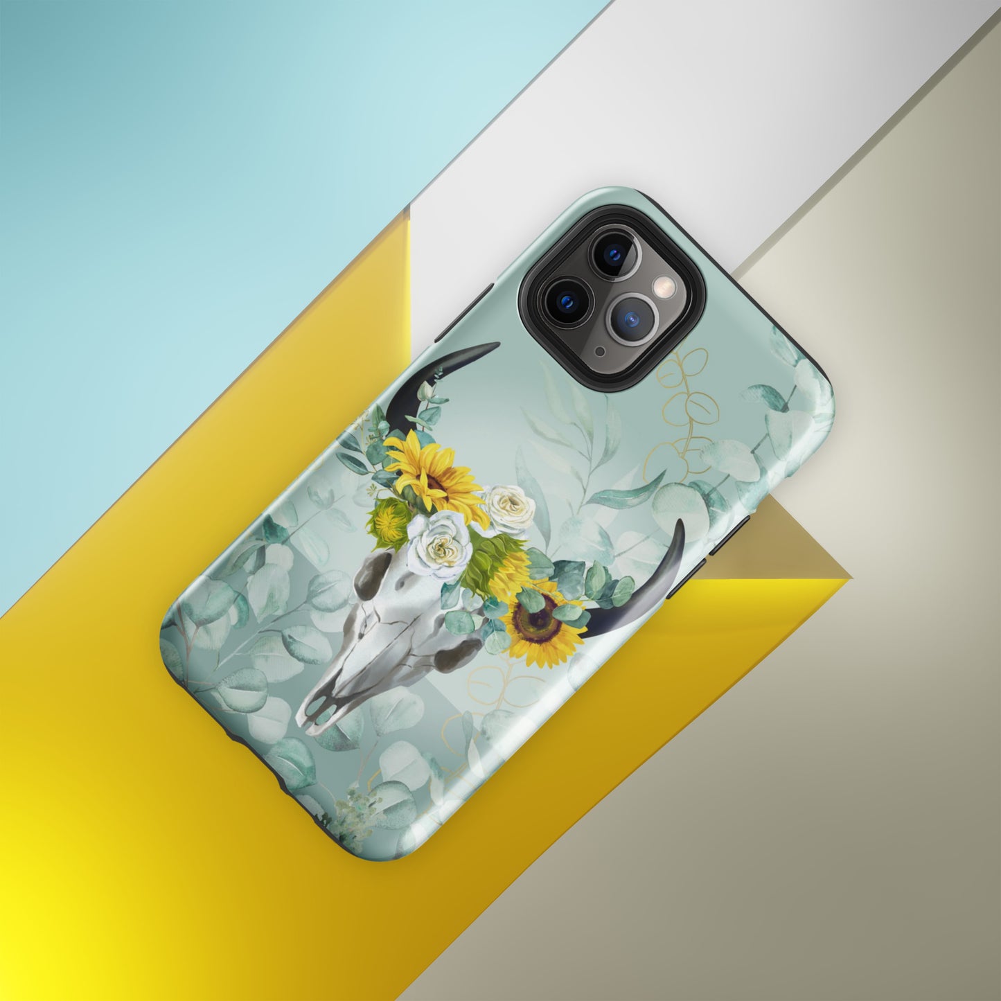 Golden Plains Bloom Tough Case for iPhone®