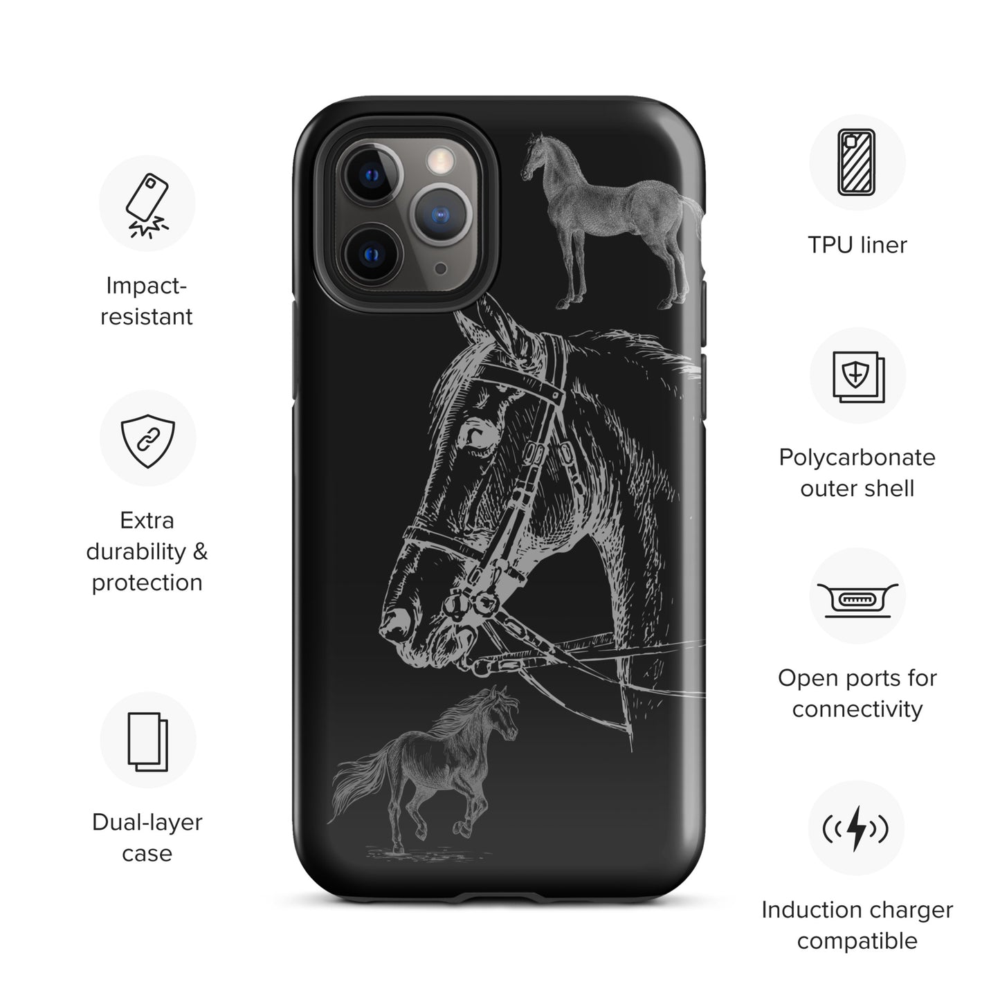 Shadow Rider Tough Case for iPhone®