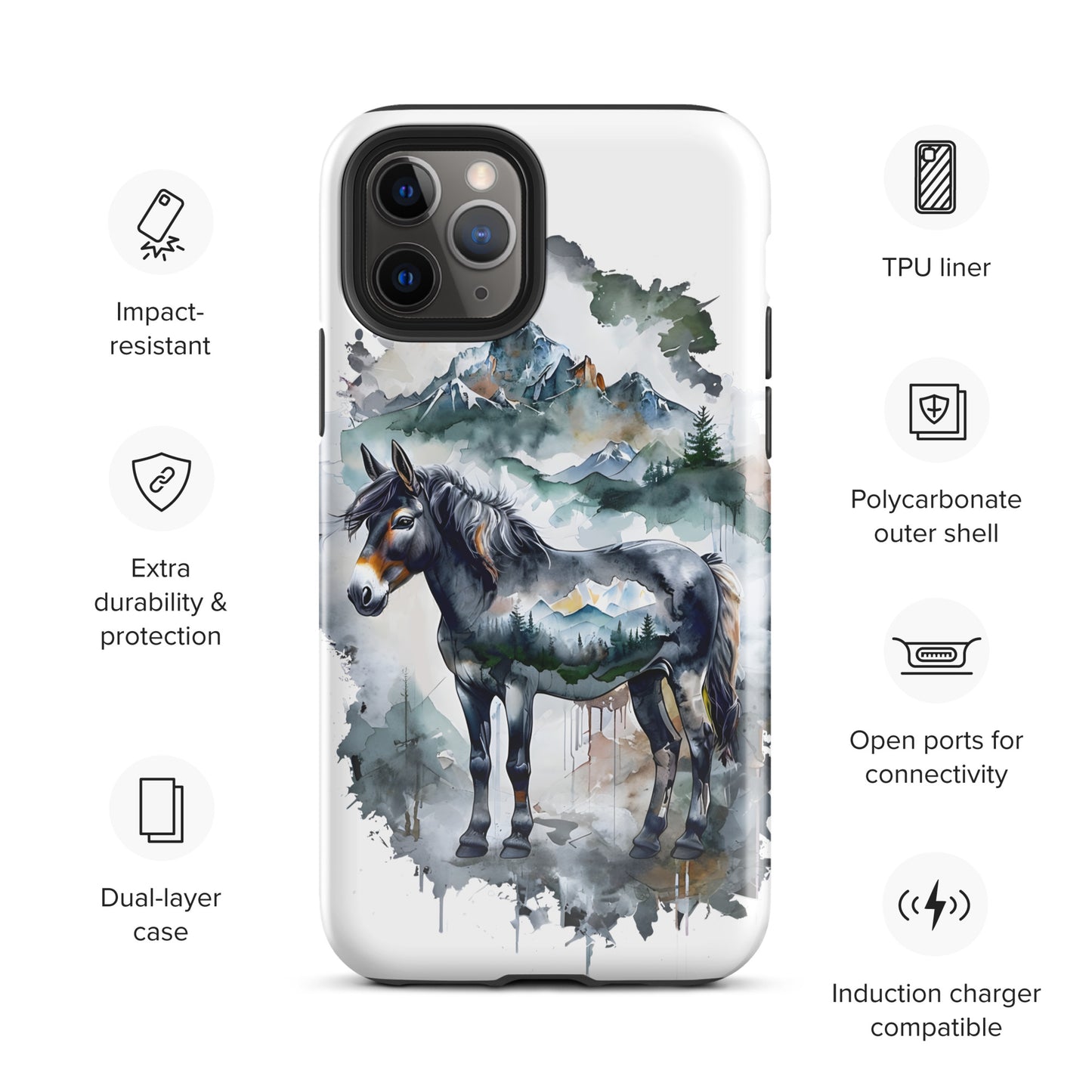 Mountain Mule Tough Case for iPhone®