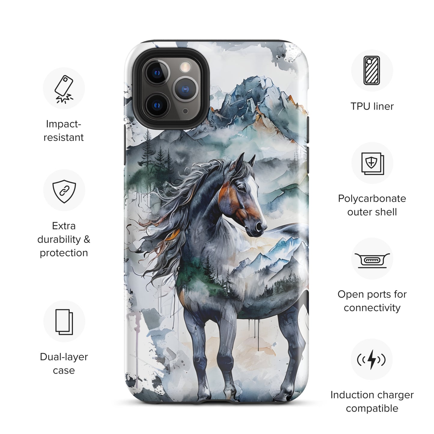 Equine Highlands Tough Case for iPhone®