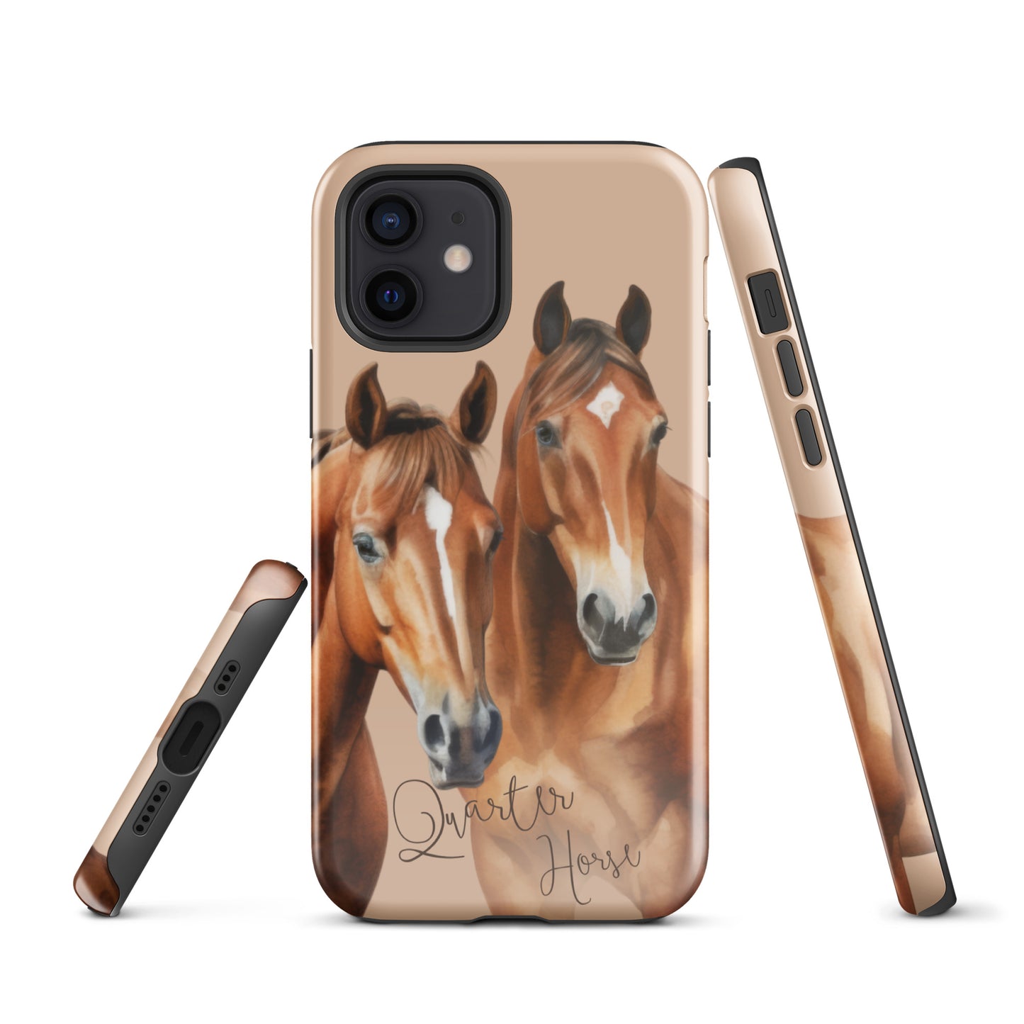 Horse Breeds - Quarter Horse Tough Case for iPhone®