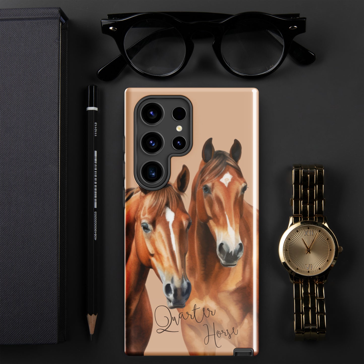 Horse Breeds - Quarter Horse Tough case for Samsung®