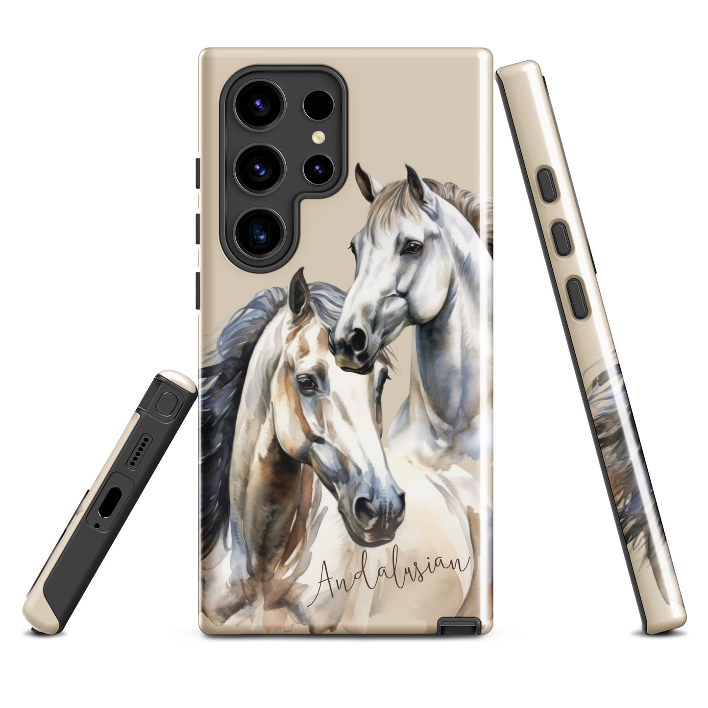 Horse Breeds - Andalusian Tough case for Samsung®