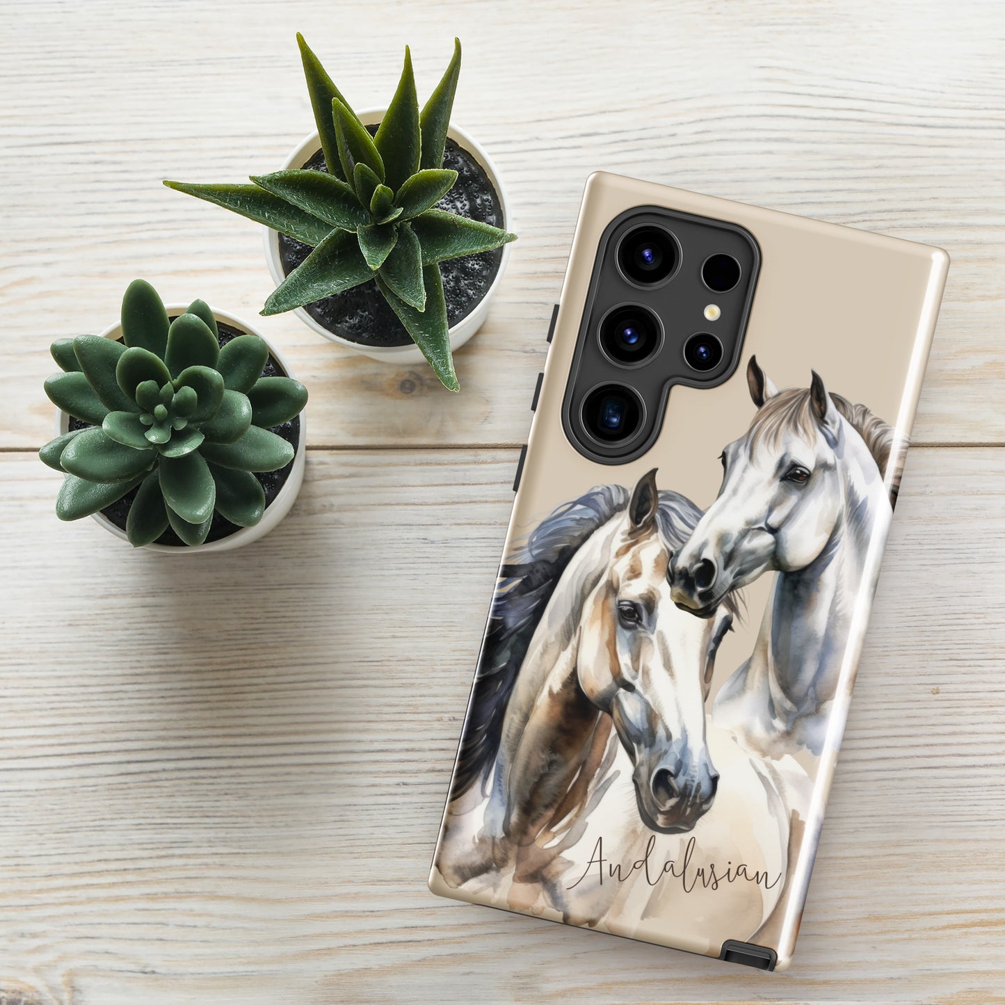 Horse Breeds - Andalusian Tough case for Samsung®