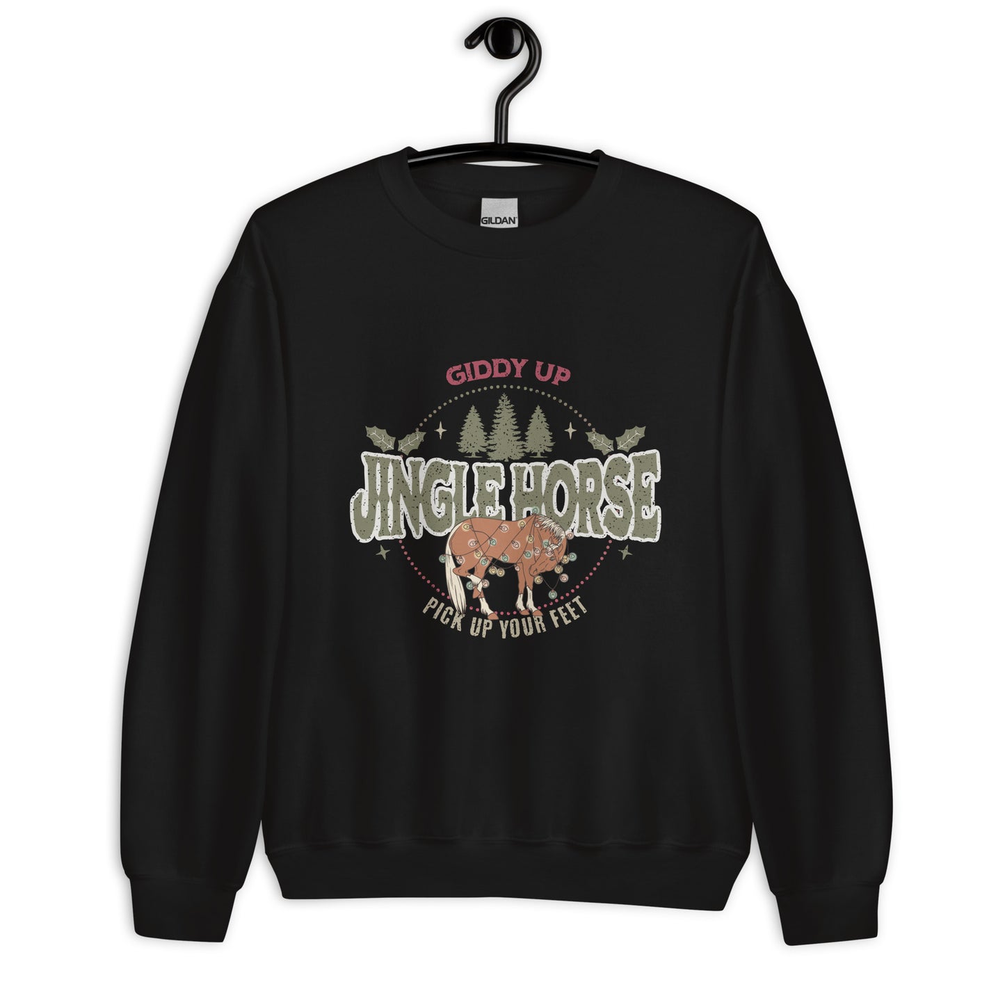 Jingle Horse Unisex Sweatshirt