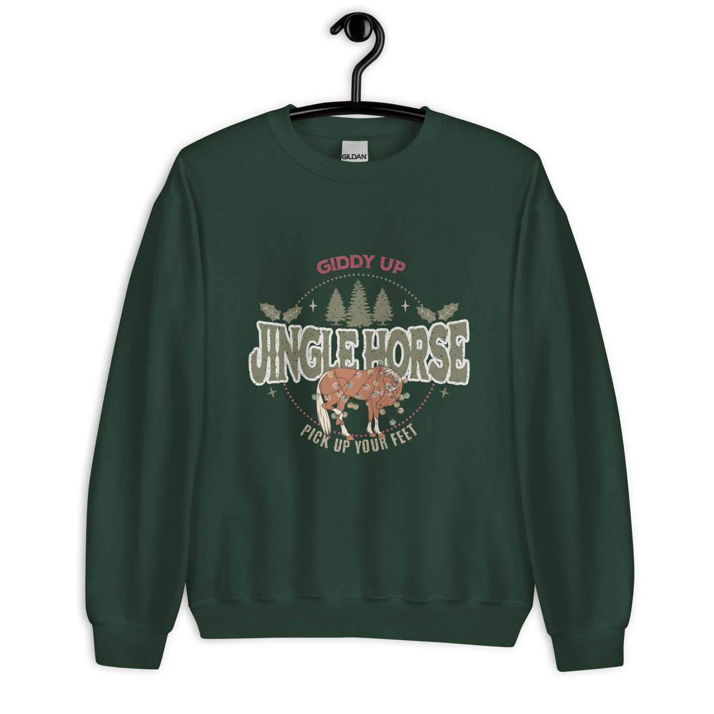 Jingle Horse Unisex Sweatshirt