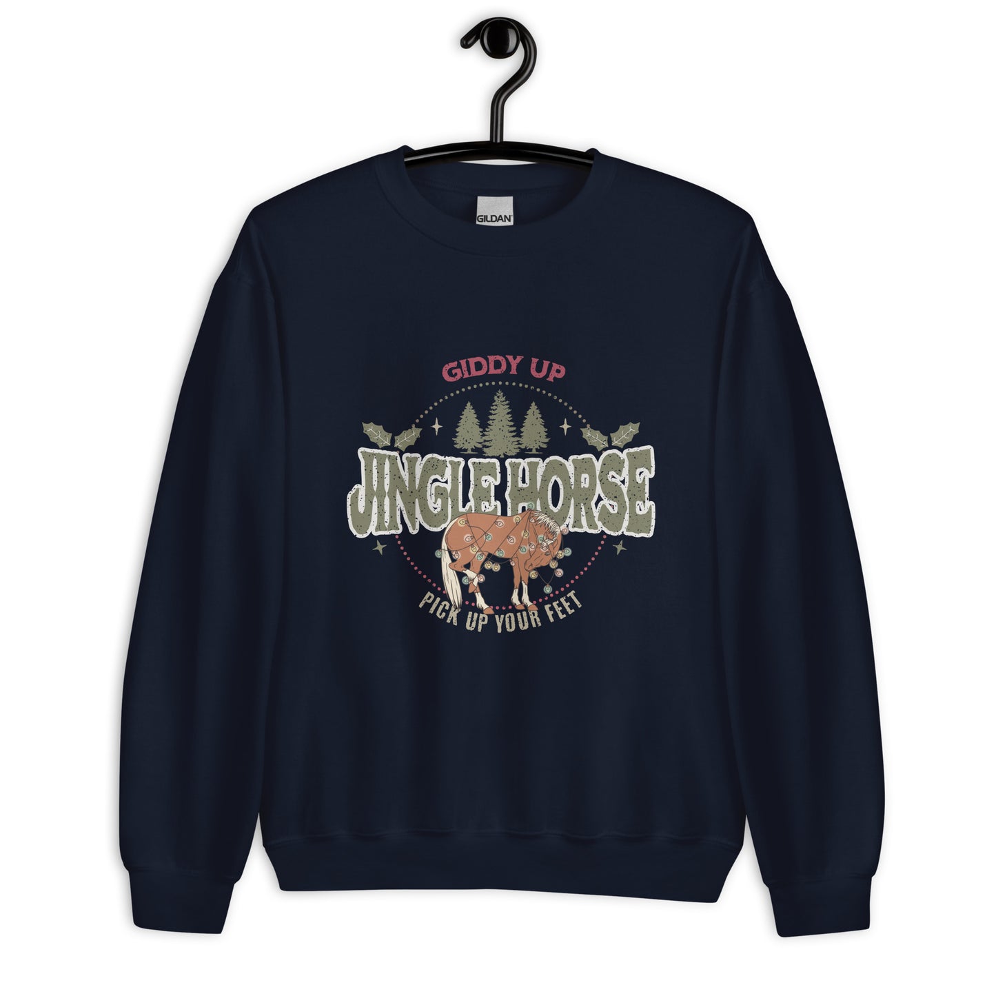 Jingle Horse Unisex Sweatshirt