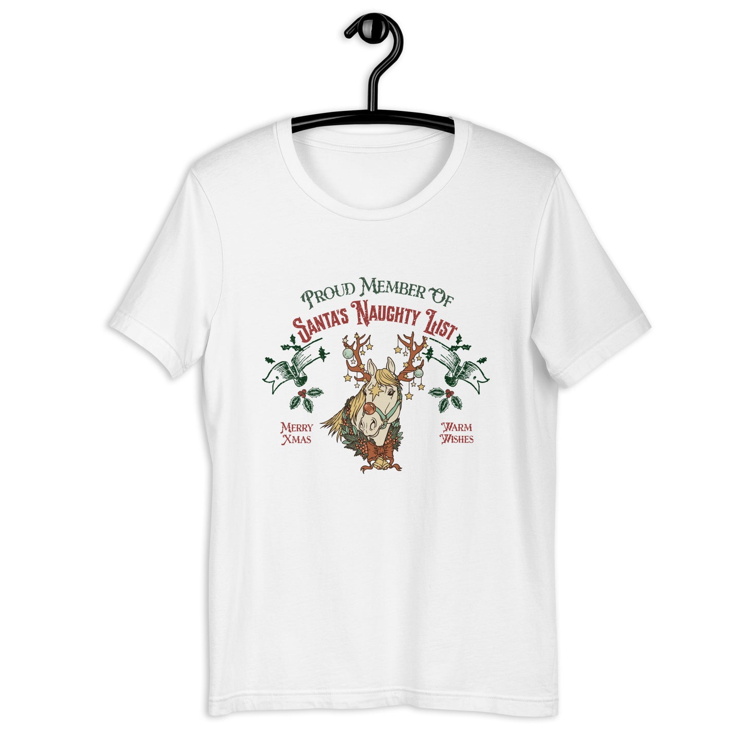 Santa's Naughty List Unisex t-shirt