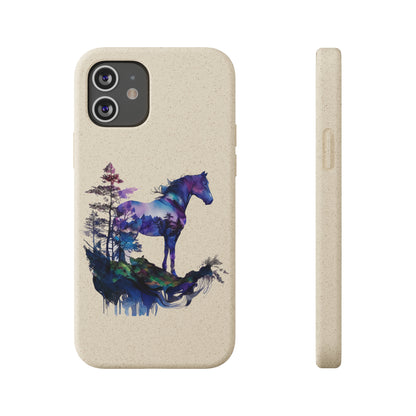 Indigo Mountain Horse Biodegradable Cases