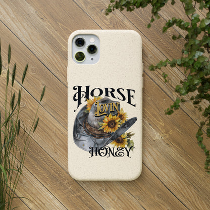 Horse Lovin' Honey Biodegradable Cases