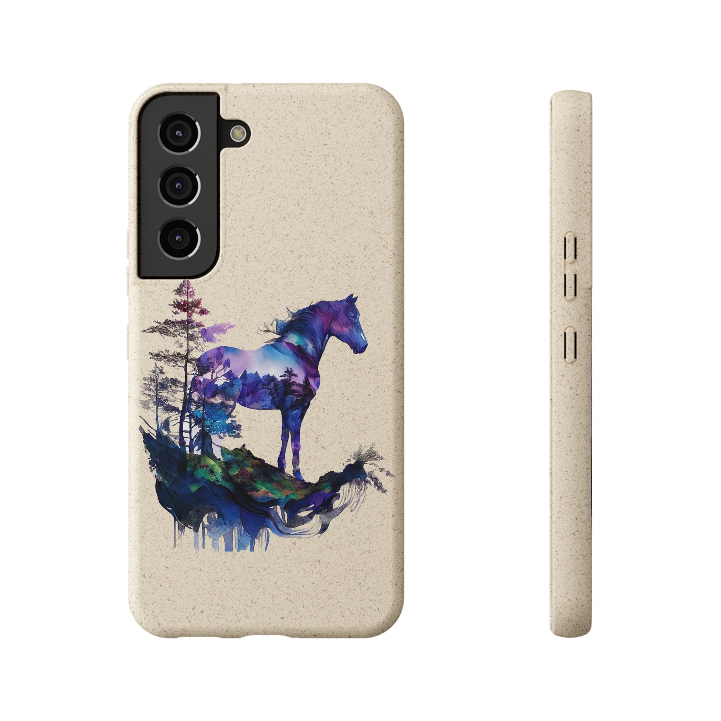 Indigo Mountain Horse Biodegradable Cases