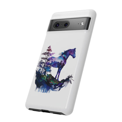 Indigo Mountain Horse Google Pixel Tough Case