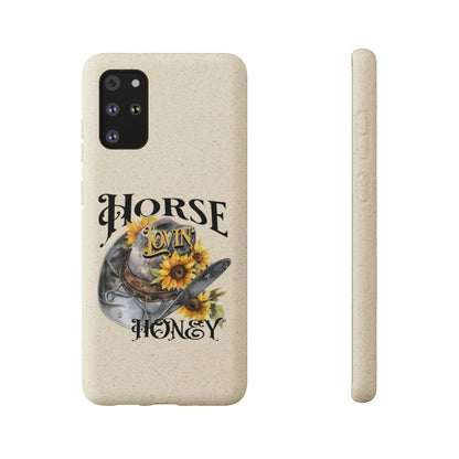 Horse Lovin' Honey Biodegradable Cases