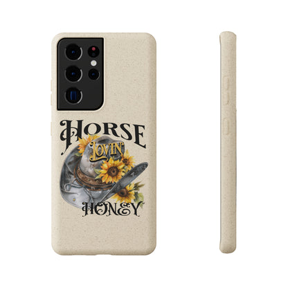 Horse Lovin' Honey Biodegradable Cases