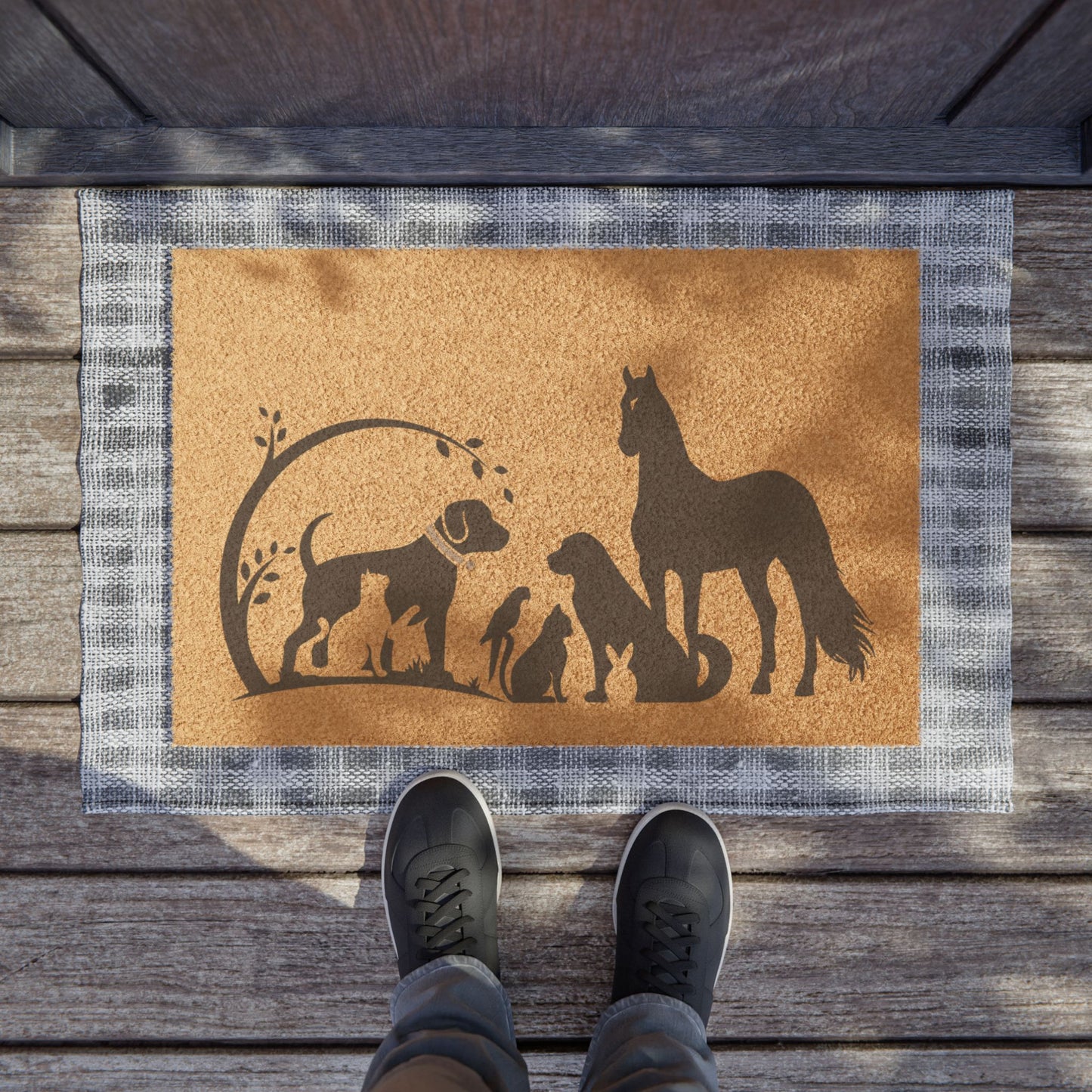 All The Animals Doormat