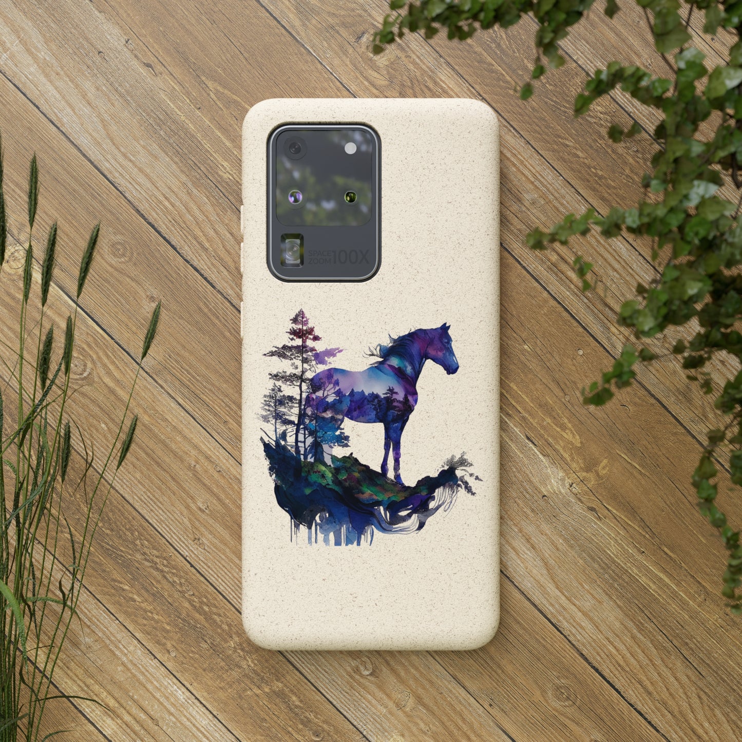 Indigo Mountain Horse Biodegradable Cases