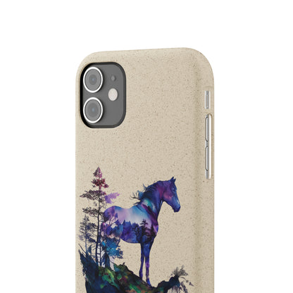 Indigo Mountain Horse Biodegradable Cases