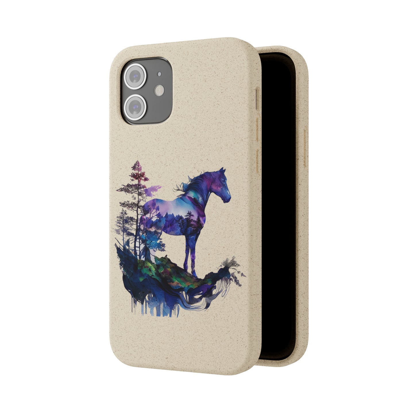 Indigo Mountain Horse Biodegradable Cases