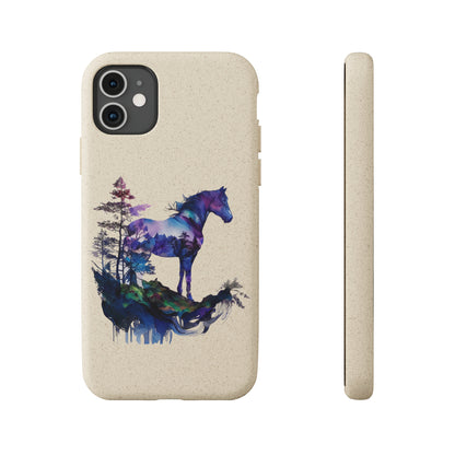 Indigo Mountain Horse Biodegradable Cases