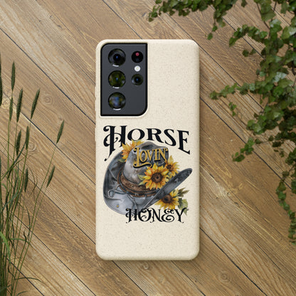 Horse Lovin' Honey Biodegradable Cases