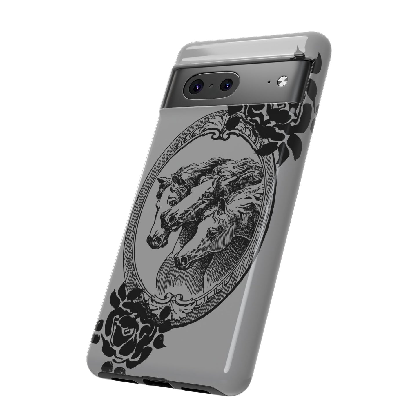 Cameo of Horses Google Pixel Tough Cases
