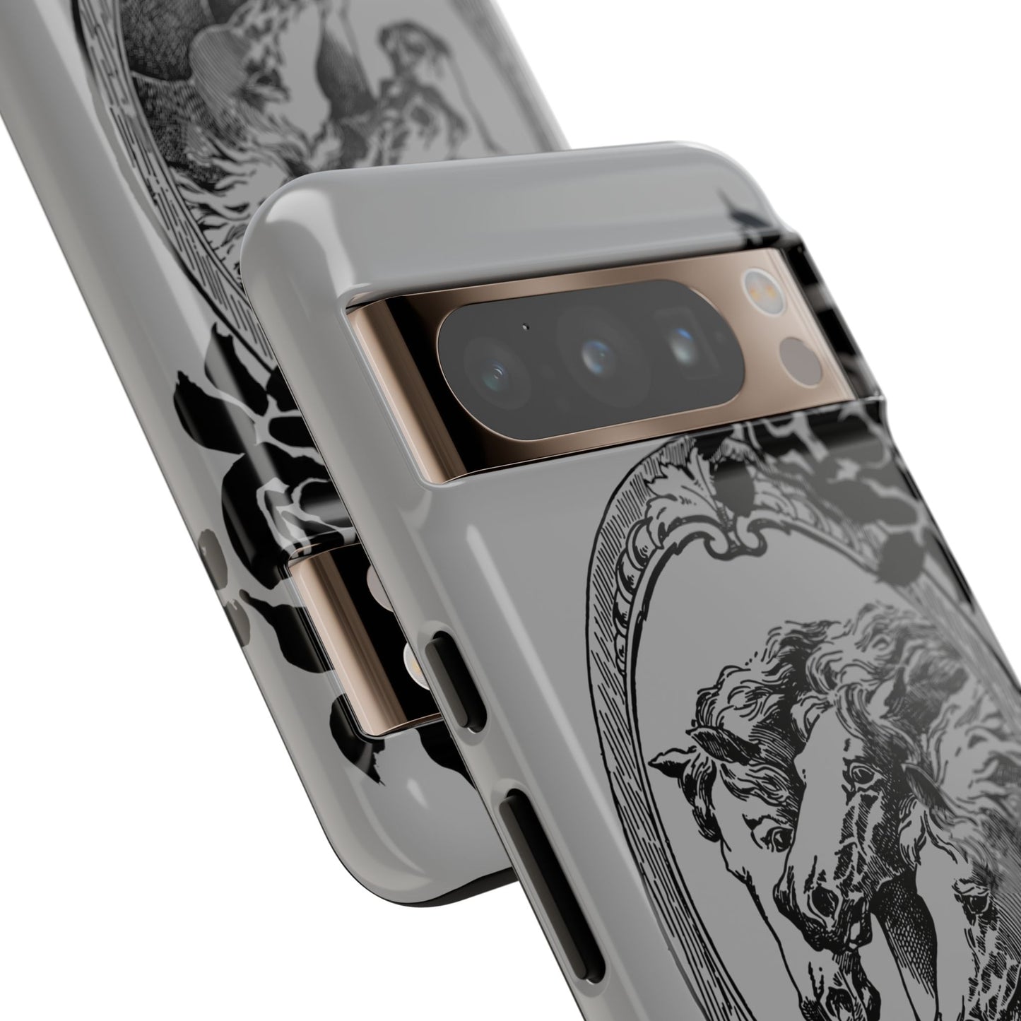 Cameo of Horses Google Pixel Tough Cases