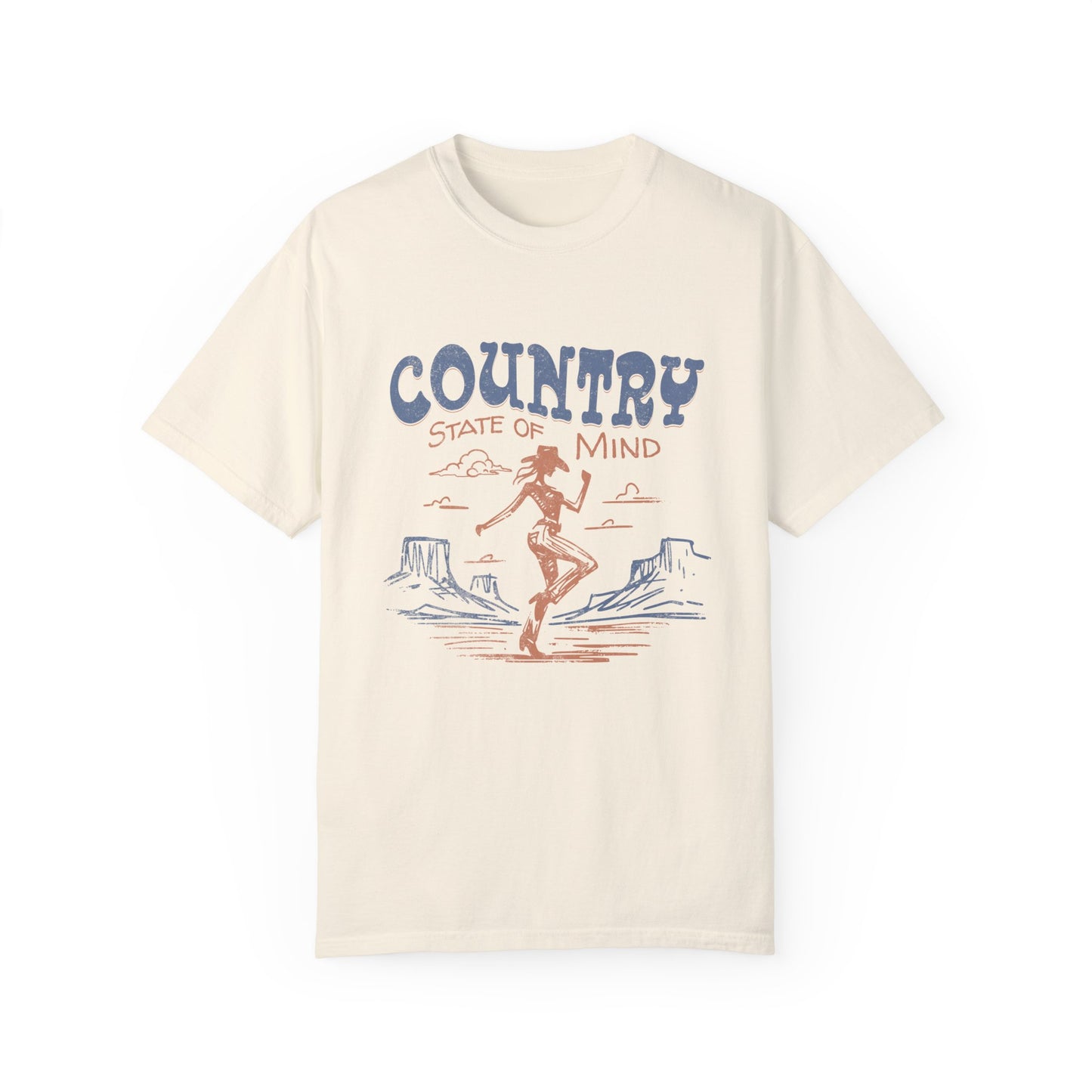 Country State of Mind Unisex Garment-Dyed T-shirt