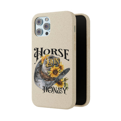 Horse Lovin' Honey Biodegradable Cases