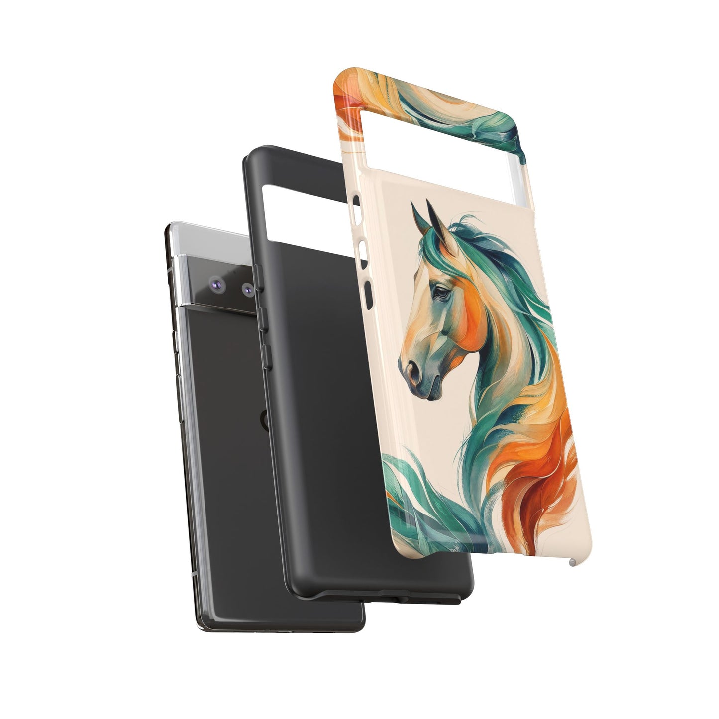 Fire And Ice Google Pixel Tough Cases
