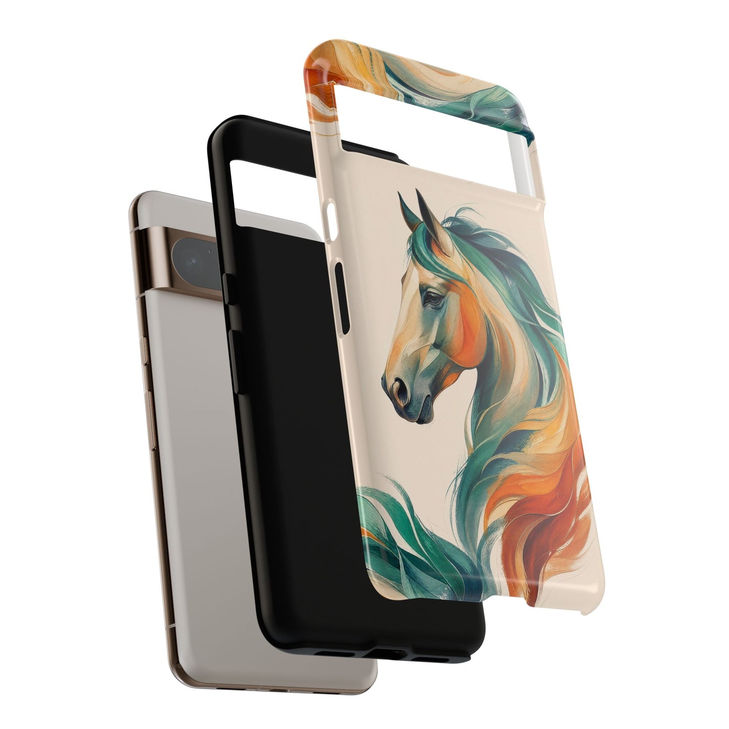 Fire And Ice Google Pixel Tough Cases