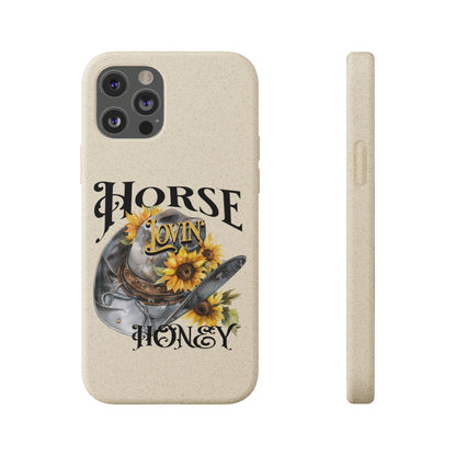 Horse Lovin' Honey Biodegradable Cases