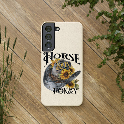 Horse Lovin' Honey Biodegradable Cases