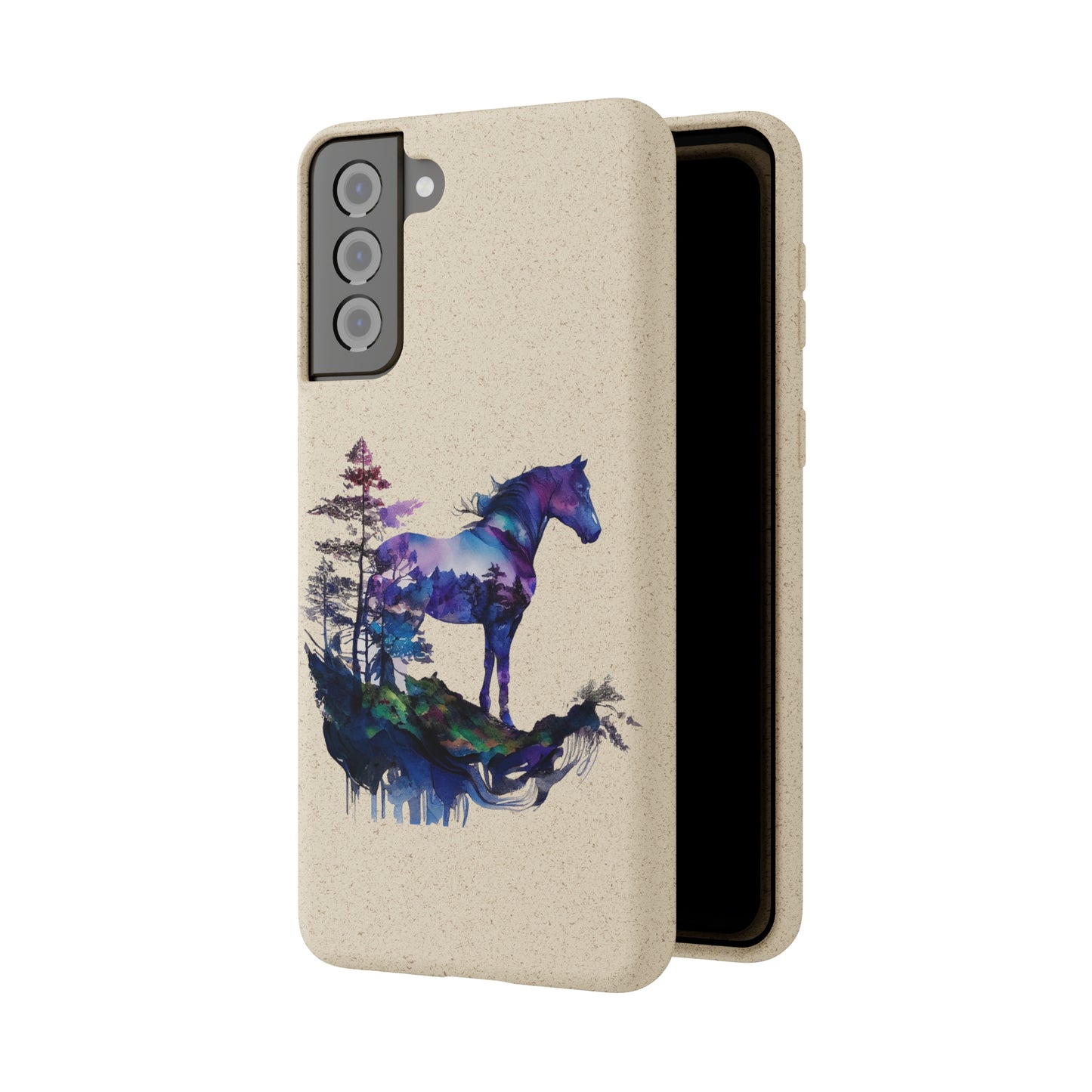 Indigo Mountain Horse Biodegradable Cases