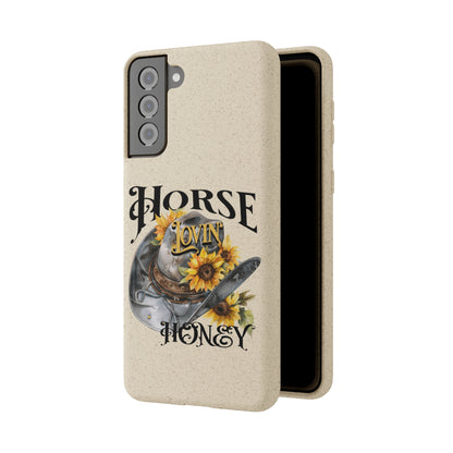 Horse Lovin' Honey Biodegradable Cases