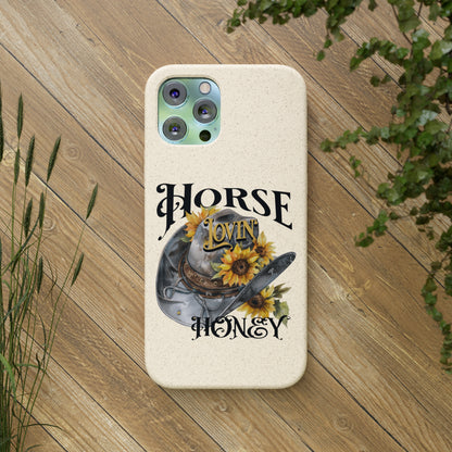 Horse Lovin' Honey Biodegradable Cases