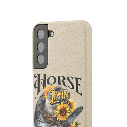 Horse Lovin' Honey Biodegradable Cases