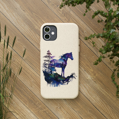 Indigo Mountain Horse Biodegradable Cases