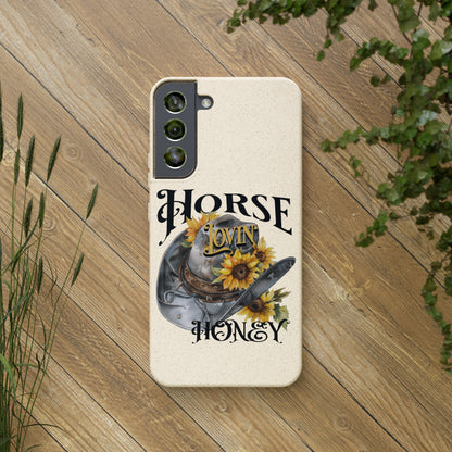 Horse Lovin' Honey Biodegradable Cases