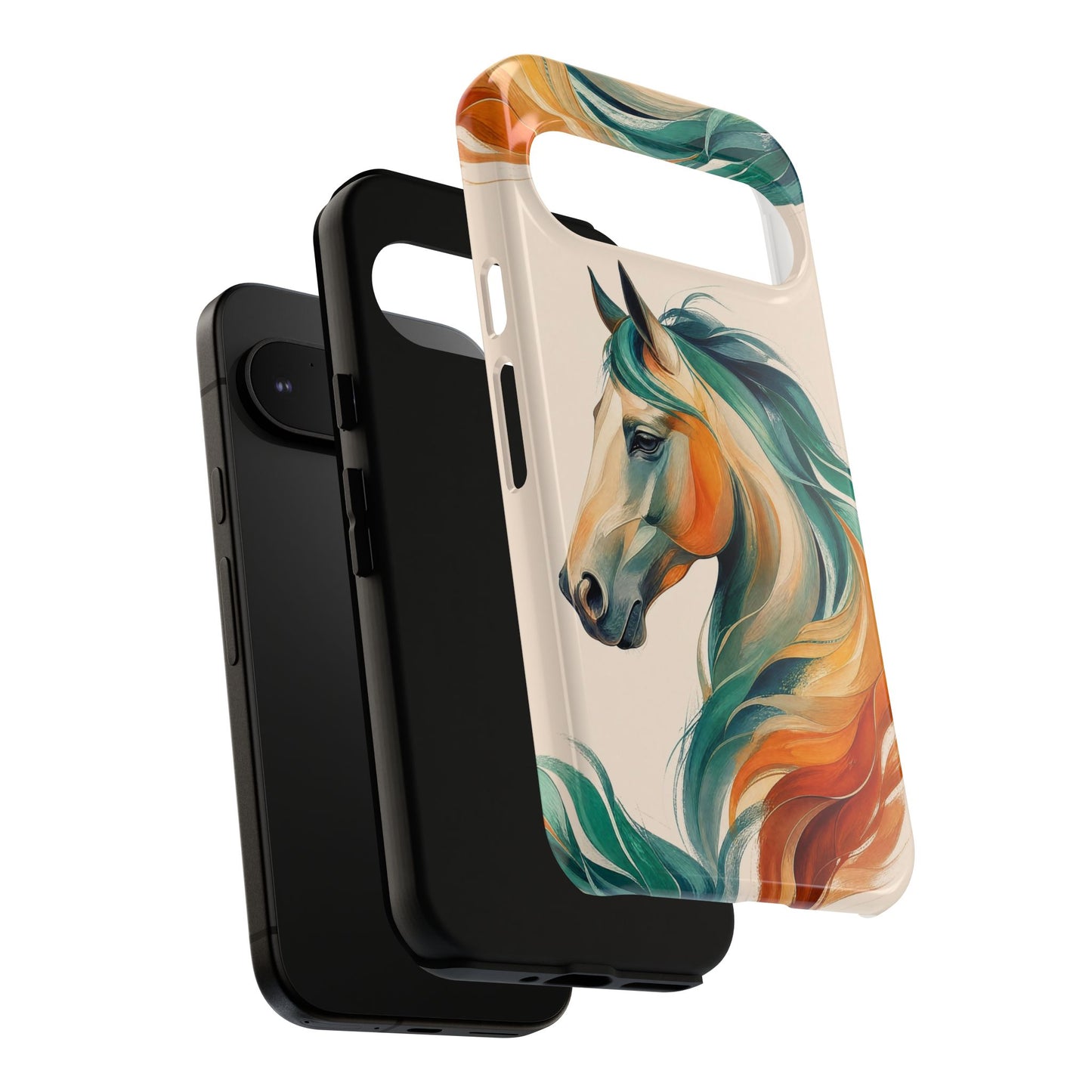 Fire And Ice Google Pixel Tough Cases